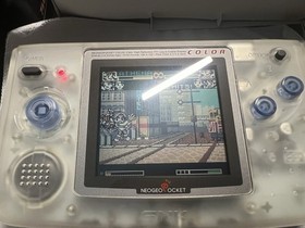 NEO GEO POCKET COLOR Console Clear White Boxed With Manual SNK US SELLER