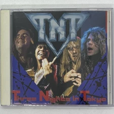 Three Nights In Tokyo by TNT (CD, LIVE, 1992) heavy metal, hard rock, Glam Metal