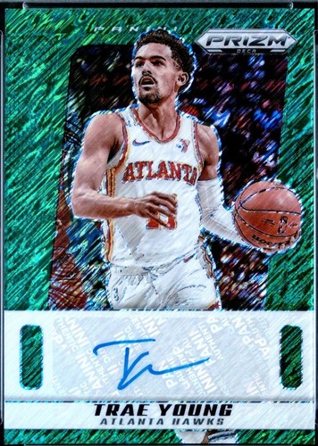 Trae Young RC auto /99シリ 2024-25 Trae Young /99 Select Signatures Red Prizm Auto #SIG-TRA