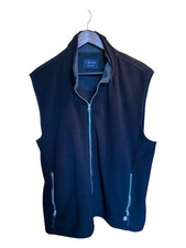 IZOD Perform-X PFX Full-Zip Fleece Vest. Size...