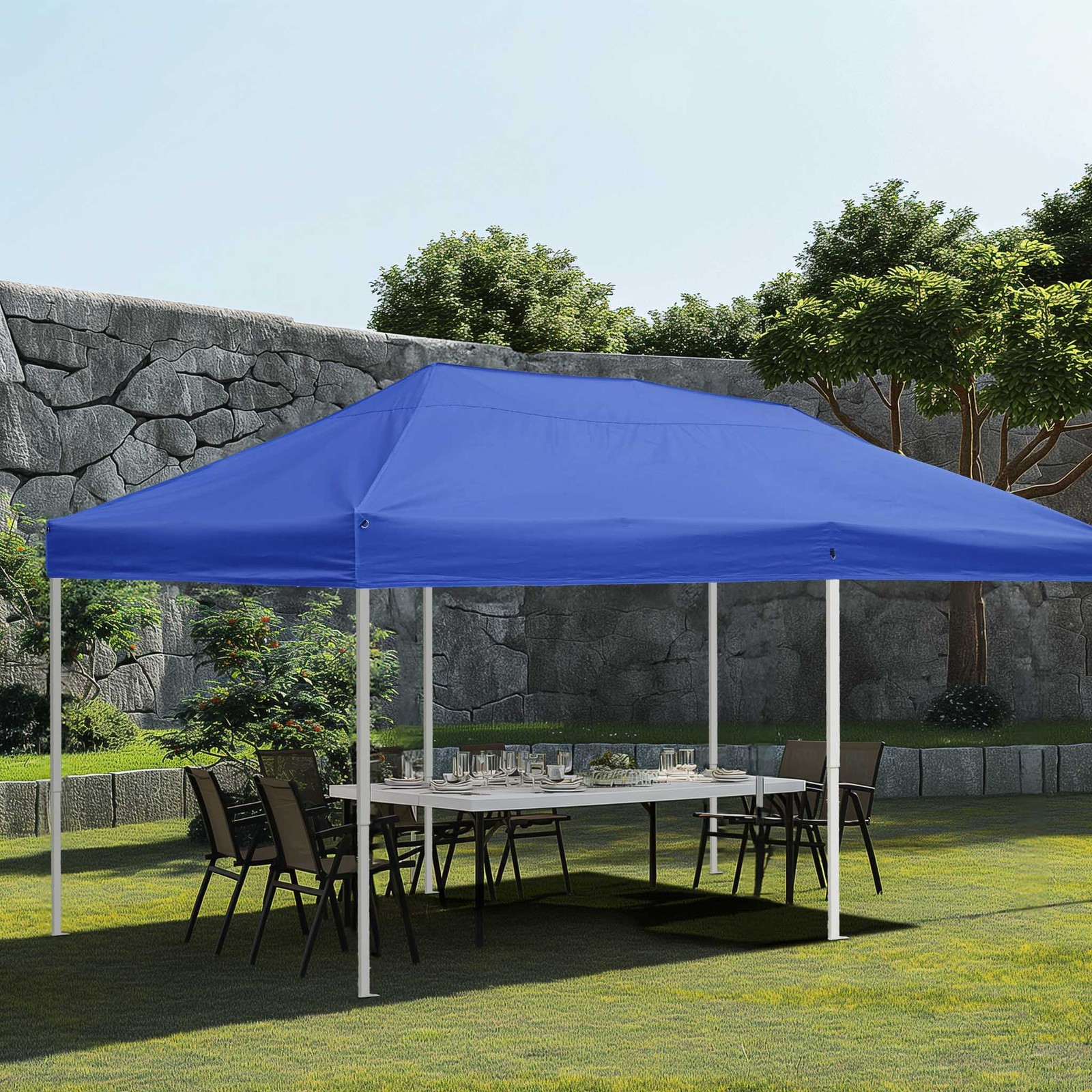 10x20Ft Replacement Canopy Top Cover UV Protection Outdoor Patio Yard Cover Only