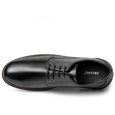 Zriang Mens Shoes 9.5 Classic Black Oxford Dress Casual  display picture 1