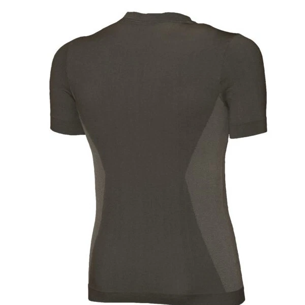 Camiseta Técnica X-Tech XT302 Gris Xtech Sport Correr Gimnasio Made IN Italia - Imagen 2 de 2