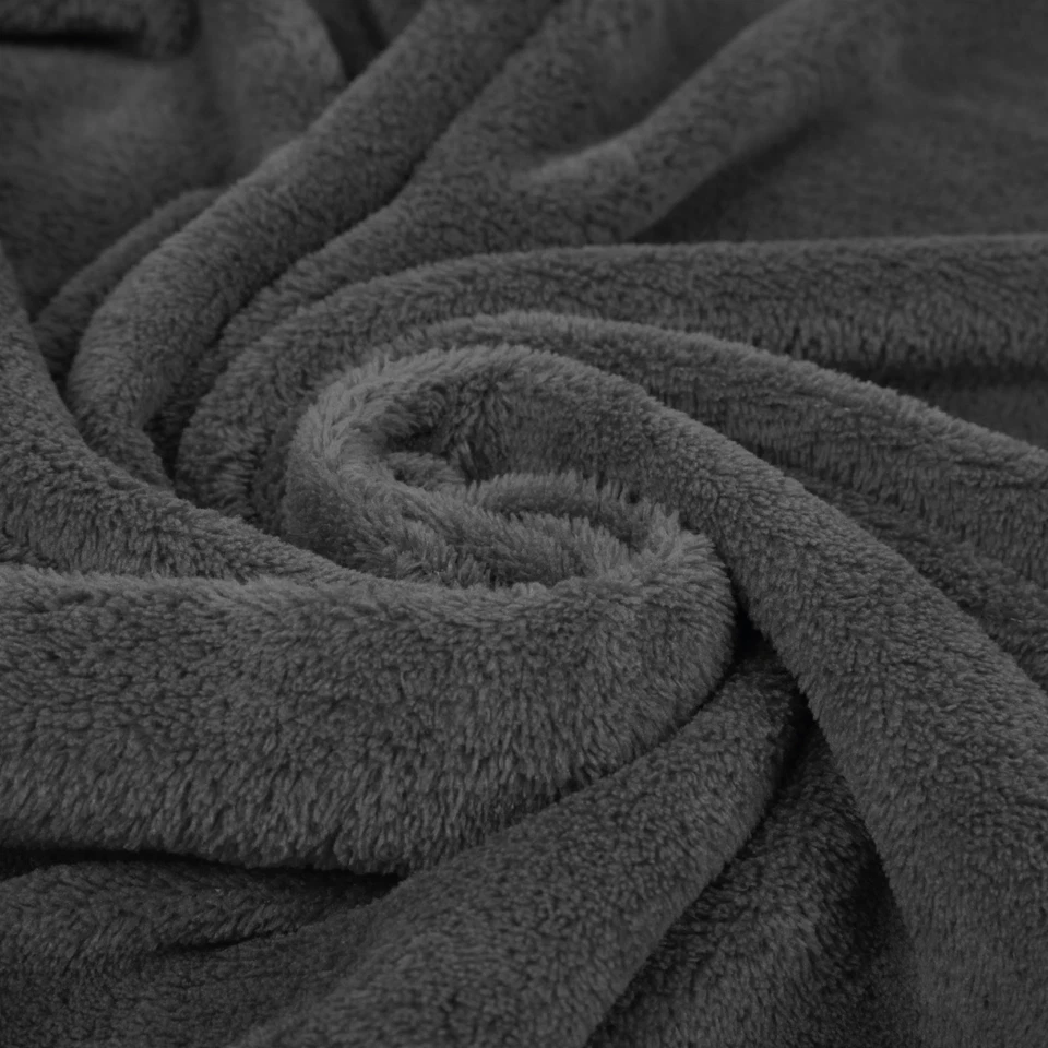 Kuscheldecke Ärmel 130x180cm Flauschdecke Sherpa TV-Decke Wohndecke Ärmeldecke - Bild 3 von 4