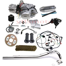125cc Full Engine Motor+Reverse for ATV Quad Dune Buggy Go Kart Taotao 4 Wheeler