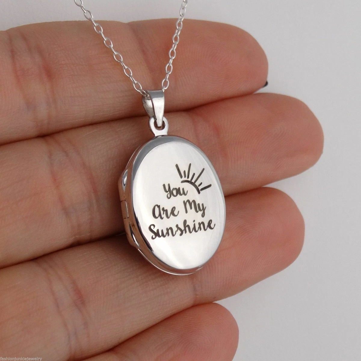 You are my sunshine necklace sterling silver online