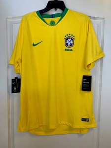 NEW W TAGS - Brazil CBF Nike Vapor 2018 Home Soccer Jersey - XL 193657690264 | eBay