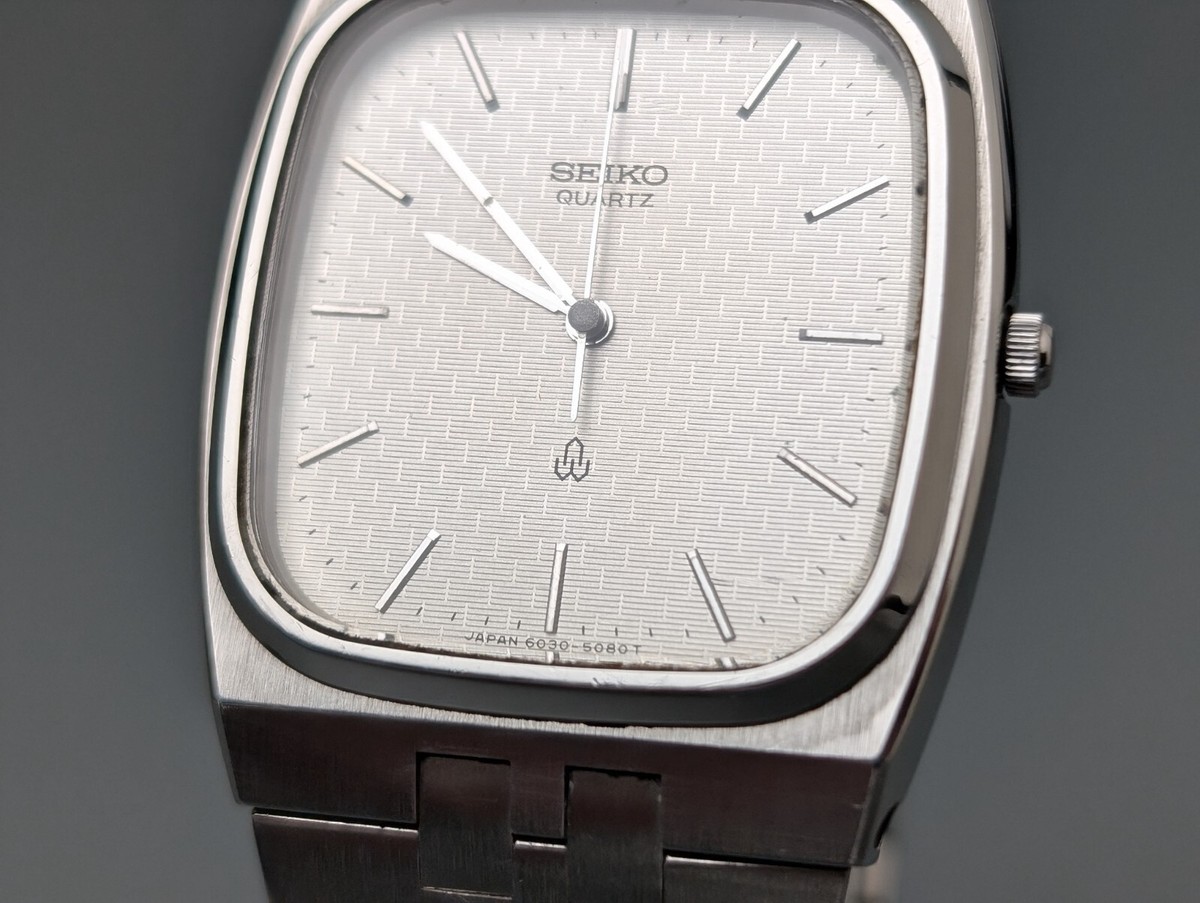 SEIKO ヴィンテージ クォーツ 腕時計 SGP30 6030-5250 SEIKO ヴィンテージ クォーツ 腕時計 SGP30 6030-5250