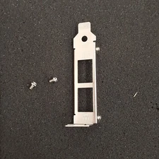Low Profile Short Bracket for Intel X540-T2 X550-T2 Network Card w/ 2x Screws