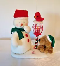 Hallmark Jingle Pals Snowman Puppy Bird Lights Sound Motion Tags 2013
