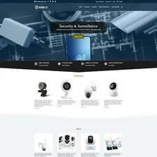 Home Security Cameras Dropshipping Store | Turnkey Dropship Business Website