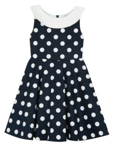 rare editions fit and flare dress