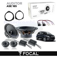 Vordere Lautsprecher 165Mm Focal Auditor ASE165 120W FüR Opel Corsa D