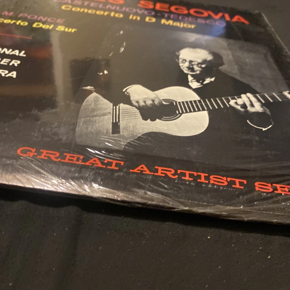 ANDRES SEGOVIA: concerto in d major / concerto del sur HALL OF FAME 12" LP - Image 3 of 4