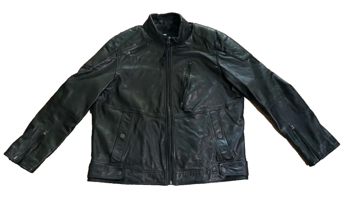 g star raw leather jacket products for sale | eBay