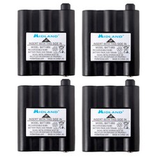 Midland AVP17 Battery Pack for XT511, T290, T295 and GXT Series Radios - 4-Pack