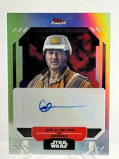 2023 Topps Finest Star Wars JOPLIN SIBTAIN as BRASSO auto