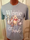 Disney Winnie the Pooh Men's Small Blue Short Sleeve T-Shirt NWT.