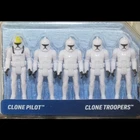 5x Star Wars Micro Galaxy Squadron Clone Troopers Clone Pilot Mini Figure GAR