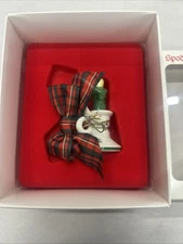 Spode Christmas Tree Miniature Candle / Candle Holder Ornament