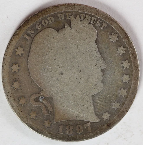1897 S Barber Quarter
