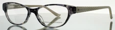 ADRIENNE VITTADINI 1170 Grey Tortoise Womens Semi Cat Eye Eyeglasses 52-16-140