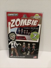 Zombie Family Vinyl Auto Stickers