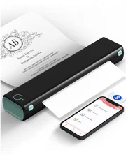 Phomemo M08F Portable Thermal Bluetooth Printer 8.5"x11" US Letter Inkless