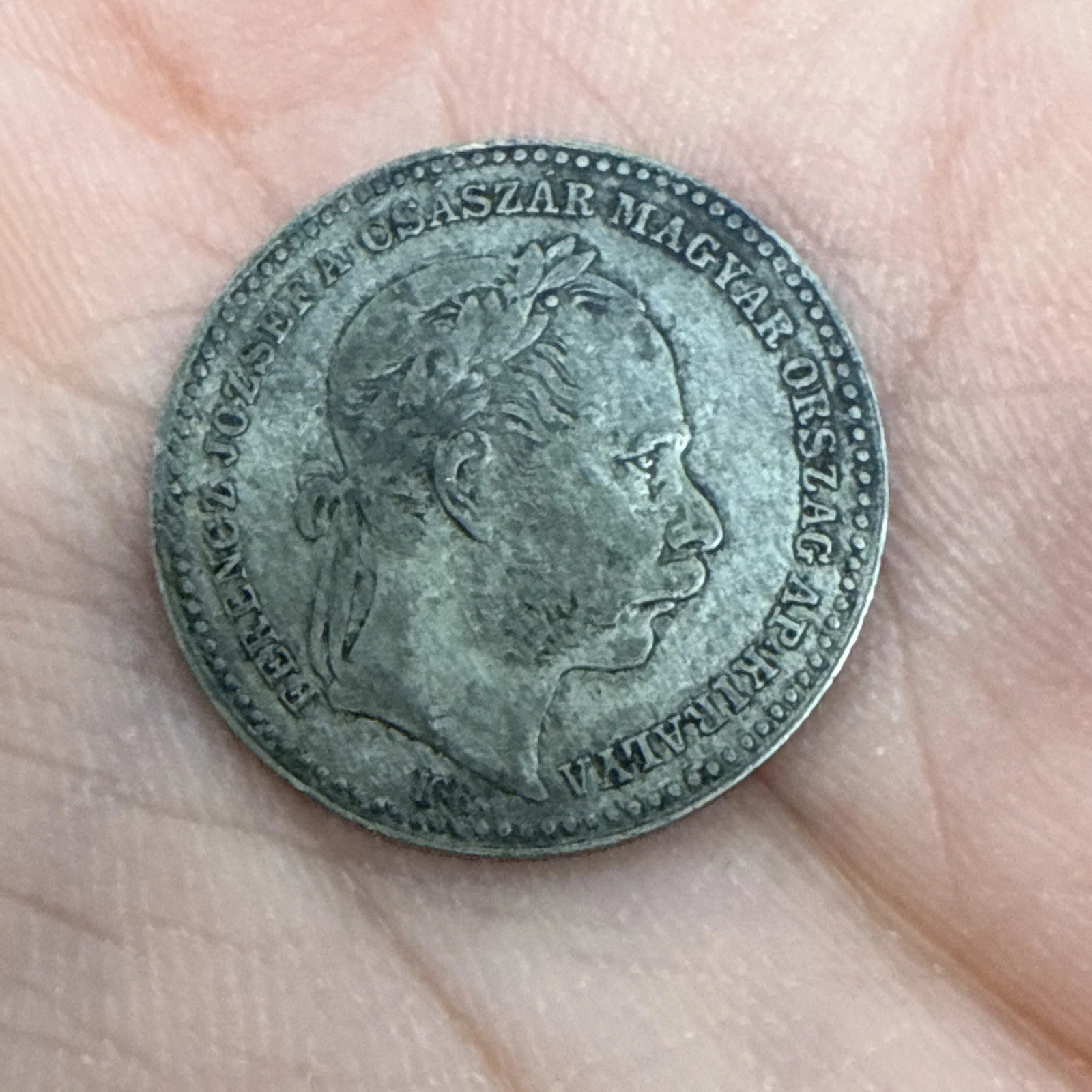 Monnaie 20 Krajczár 1869 Hongrie