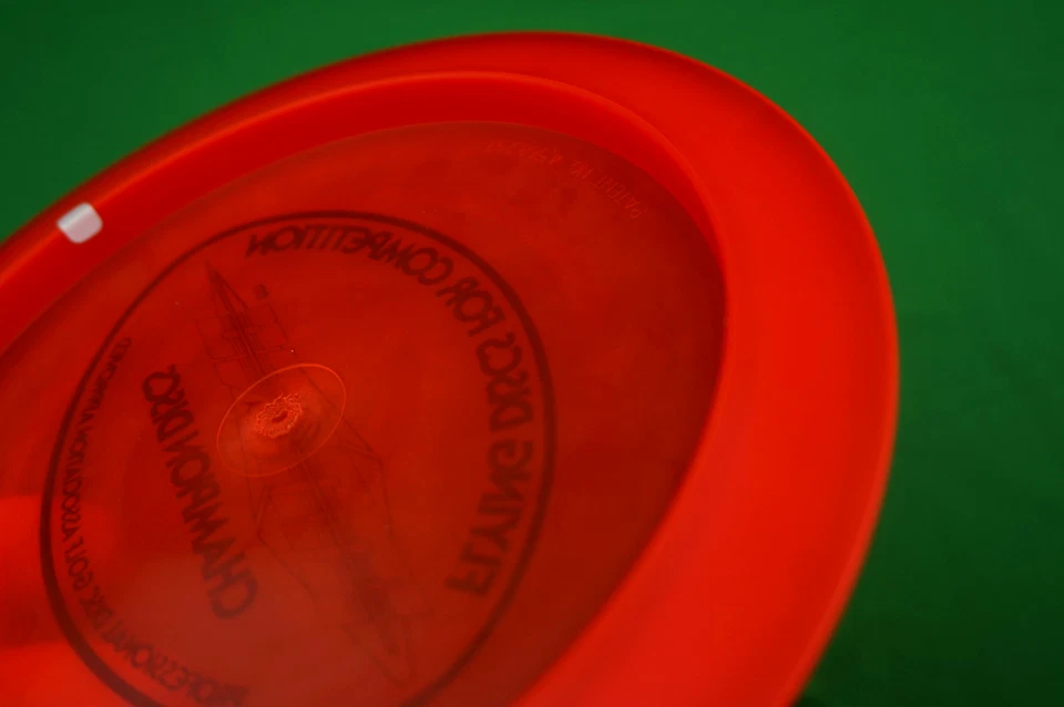 New FIRST RUN Champion Destroyer PROTO STAR Rare Red FOOTBALL BAR STAMP Disc - Image 3 of 4