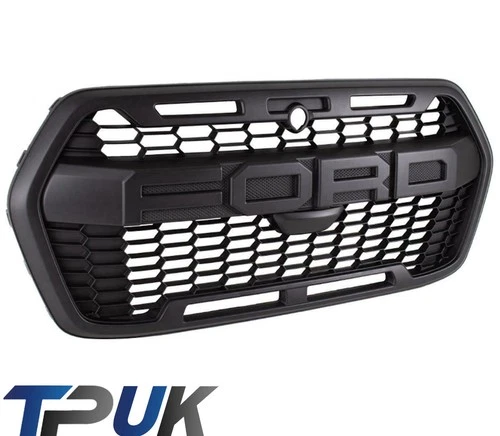 Front Grille Raptor Type Sport For Ford Transit Mk8 2020 Onwards F150 Style
