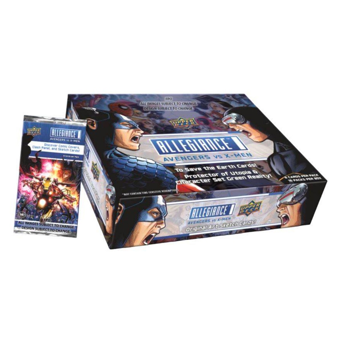 Upper Deck Marvel Allegiance Avengers vs X-Men Trading Cards
