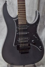 Ibanez RG350ZB WK Weathered RG Series Black Electric Guitar with soft case