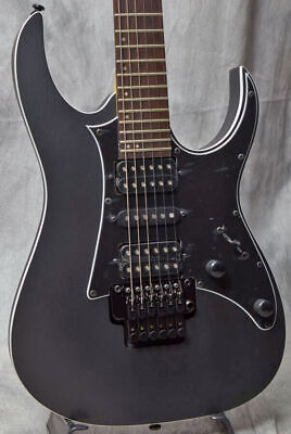 Ibanez RG350ZB 6-String Solid Electric Guitar - Weathered Black 