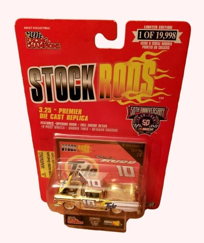 1998 Racing Champions NASCAR 1957 FORD RANCHERO Gold Stock Rods Ricky Rudd #10 - Picture 10 of 15
