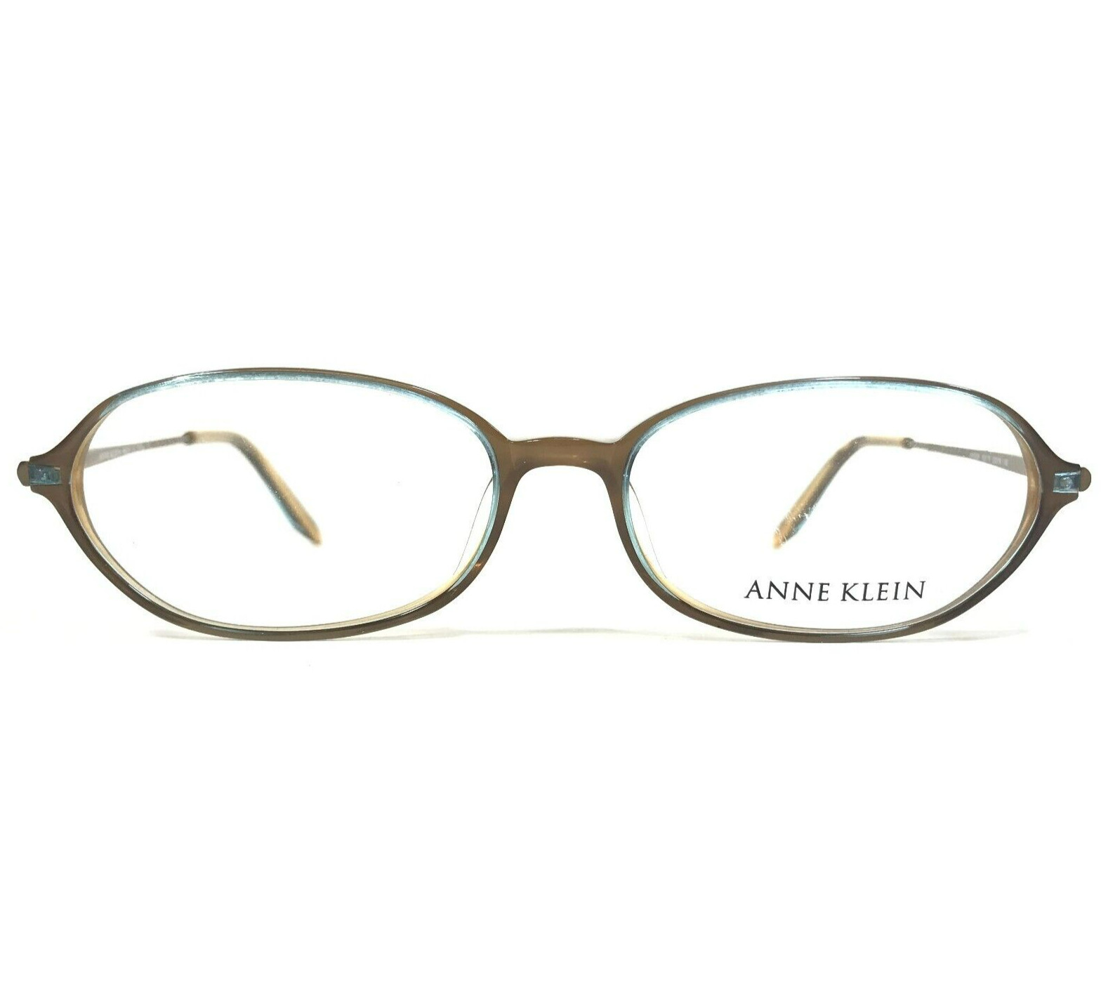 Оправа для очков Anne Klein AK8045 K5170 Прозрачная коричнево-голубая овальная 53-18-140