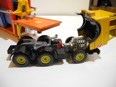 SIKU V 307 RARE HANOMAG HENSCHEL 1:60 TRANSPORT TRUCK PREFAB 4 BAY