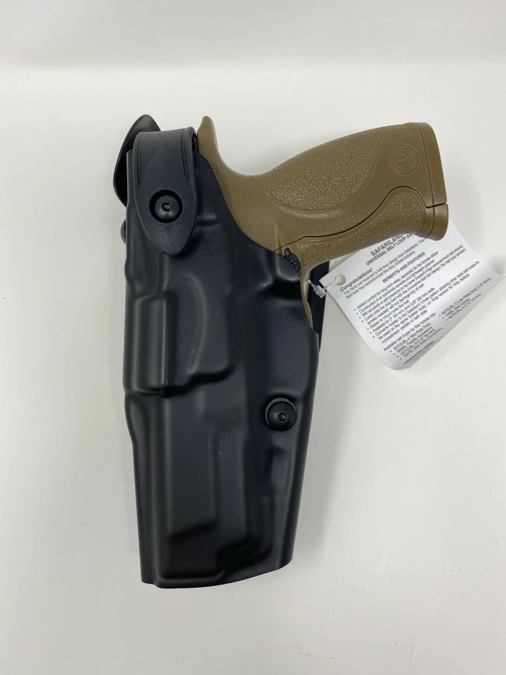 Safariland 6360 ALS/SLS Lev-3 LH Duty Holster, S&W M&P 45 (NO Thumb Safety) LEFT - Image 3 of 4