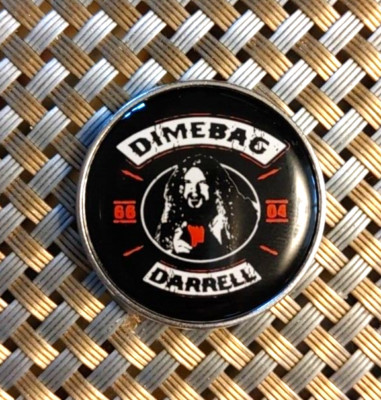 Dimebag Darrell (musician) Tribute Metal Pin Badge New Pantera