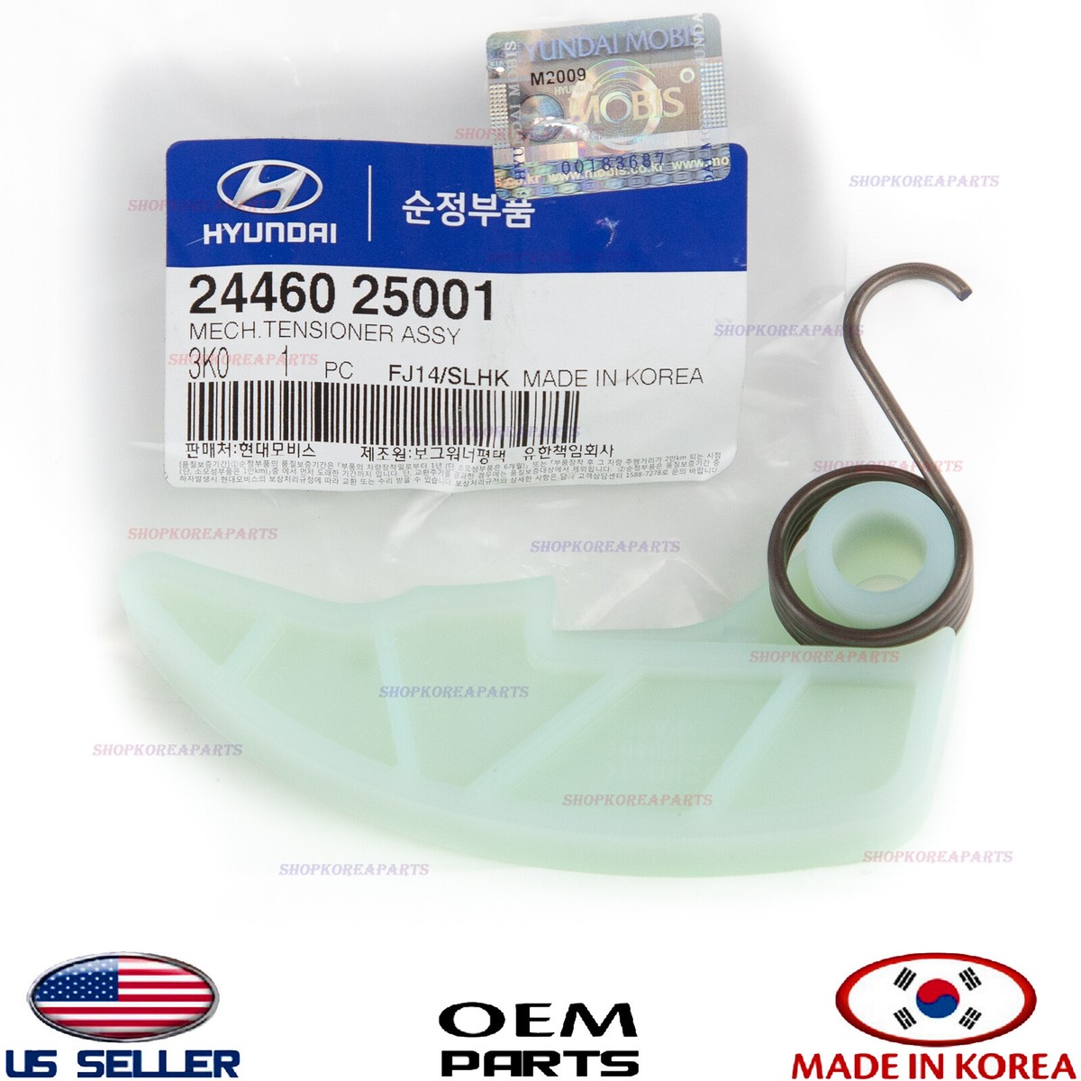 Hyundai OEM 10-14 Genesis Coupe Oil Pump-tensioner Arm 2446025001