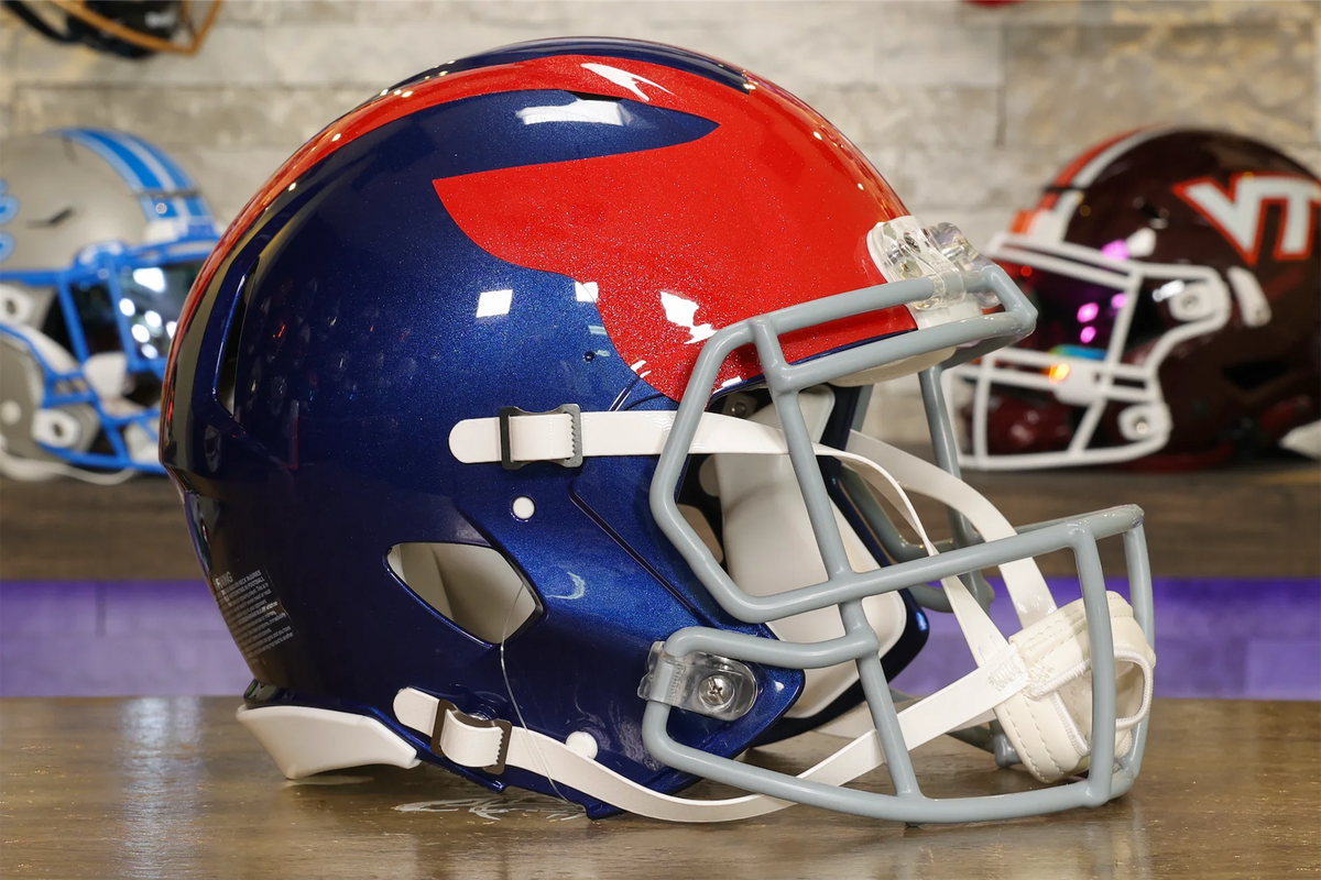 【最終値下げ！】ＮＦＬ　ニューヨーク・ジャイアンツ　ヘルメット New York Giants Riddell Speed Authentic Helmet - Century Red