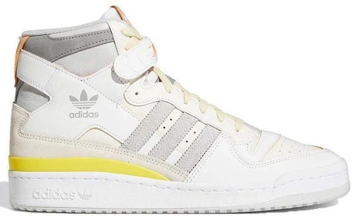 adidas Forum 84 High White Grey Yellow
