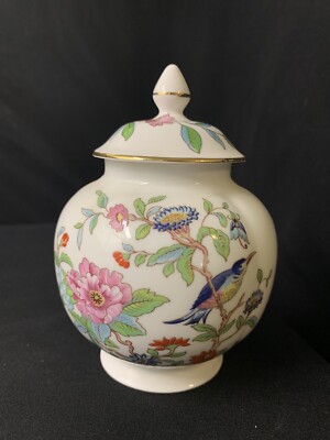 Pembroke Aynsley Ginger Jar/Lidded Jar 5  NEVER USED (England) 1980 s