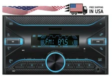 Audiotek  MP3 Car Radio Source  2DIN AT-D265 2nd -Gen Head Unit W/ Bluetooth USB