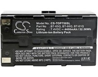 Ersatzakku - CS-TOP750SL - Topcon BT-61Q / FC100 - 7,4 Volt 4400Mah Li-Ion