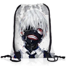Zaino Ghoul Kaneki borsa da ginnastica borsa da palestra tokyo anime manga tokio maschera cosplay