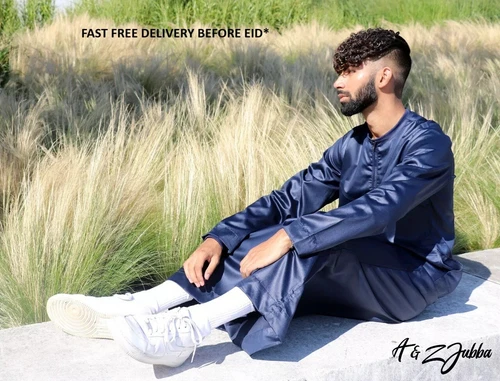Omani Emirati Thobe Jubba For Men Mens Boys Designer Kaftan Kandora Arab POPULAR