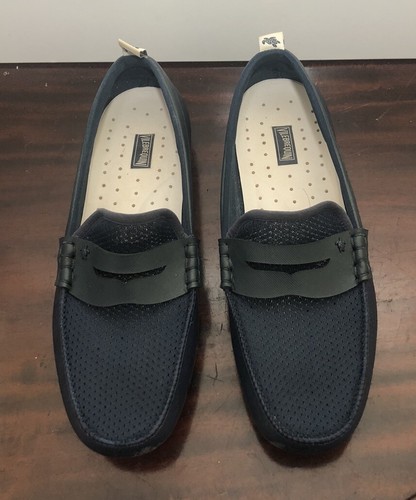 Vilebrequin Men’s Waterproof Boat Dock Shoes Loafers Size 9 Navy Blue - 第 8/9 張圖片