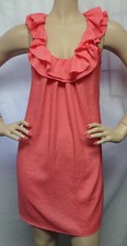 PINS & NEEDLES FOR URBAN OUTFITTERS / PINK CORAL CAREER CASUAL MINI DRESS SIZE:S