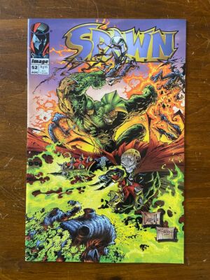 SPAWN #52 (Image, 1992) VF Savage Dragon